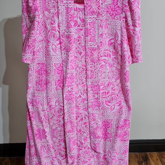 Lilly Pulitzer Pink Harriet Dress Size XL - Picture 6 of 6